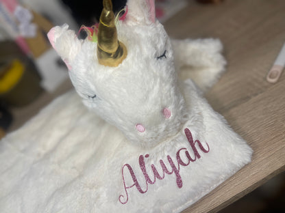 Couverture Bébé Personnalisée avec Doudou
