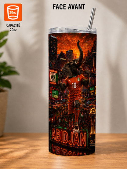 ⚽ Gobelet Isotherme 20oz – Collection Coupe du Monde 2026