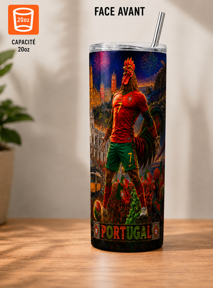 ⚽ Gobelet Isotherme 20oz – Collection Coupe du Monde 2026