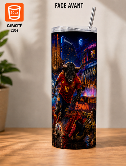 ⚽ Gobelet Isotherme 20oz – Collection Coupe du Monde 2026